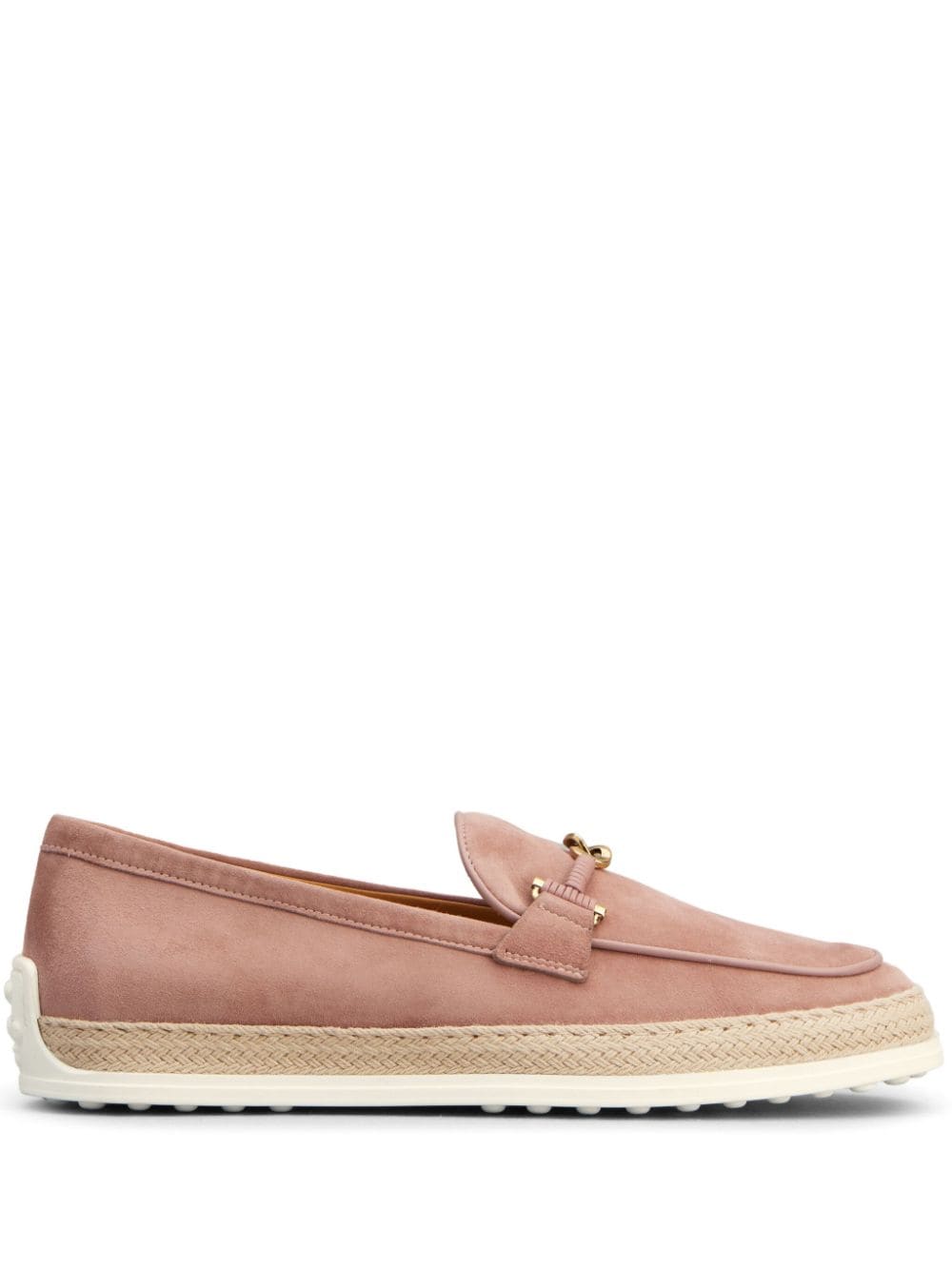 Tod's Gomma leather espadrilles - Pink von Tod's