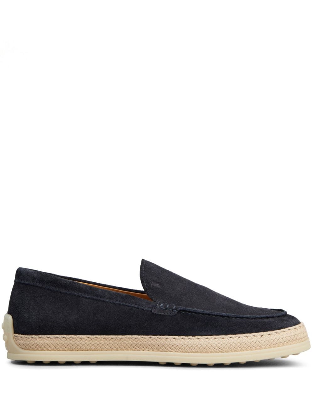 Tod's Gomma leather loafers - Blue von Tod's