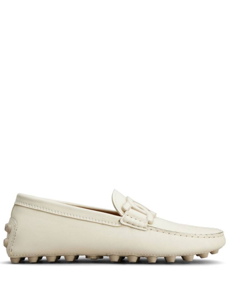 Tod's Gommino chain-motif loafers - White von Tod's