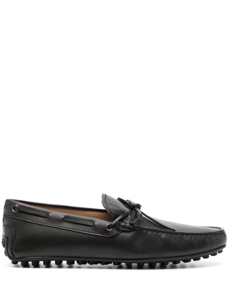 Tod's Gommino leather loafers - Black von Tod's