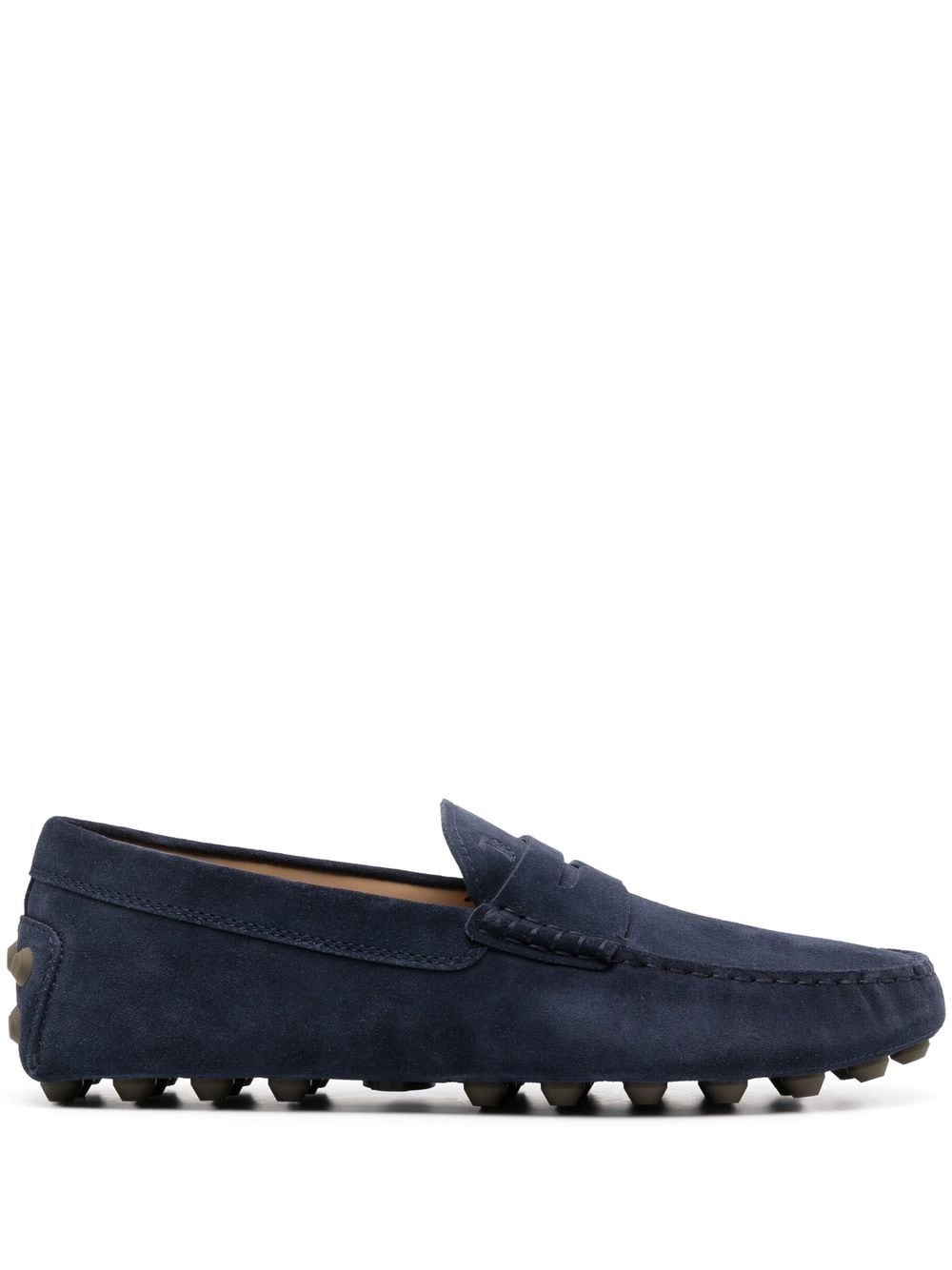 Tod's Gommino suede loafers - Blue von Tod's