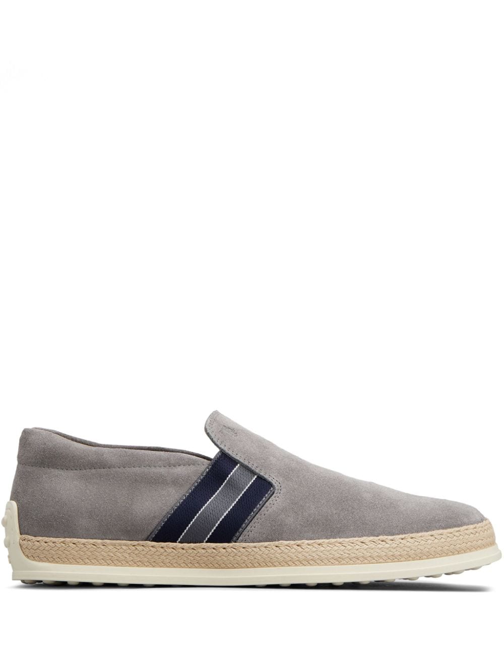 Tod's Gommino suede loafers - Grey von Tod's