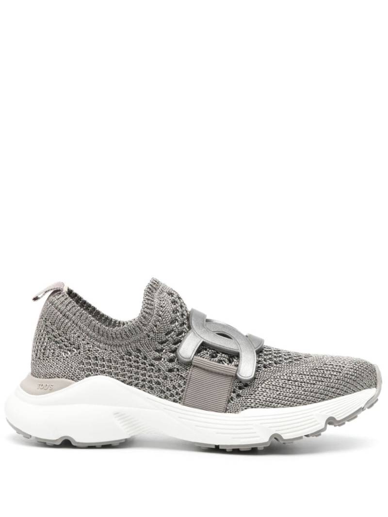 Tod's Kate crochet-knit sneakers - Grey von Tod's