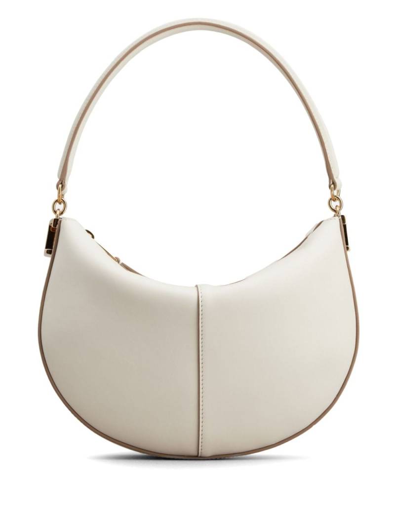 Tod's T Timeless-plaque leather tote bag - White von Tod's