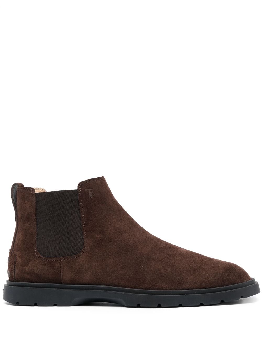 Tod's Tronchetto suede boots - Brown von Tod's