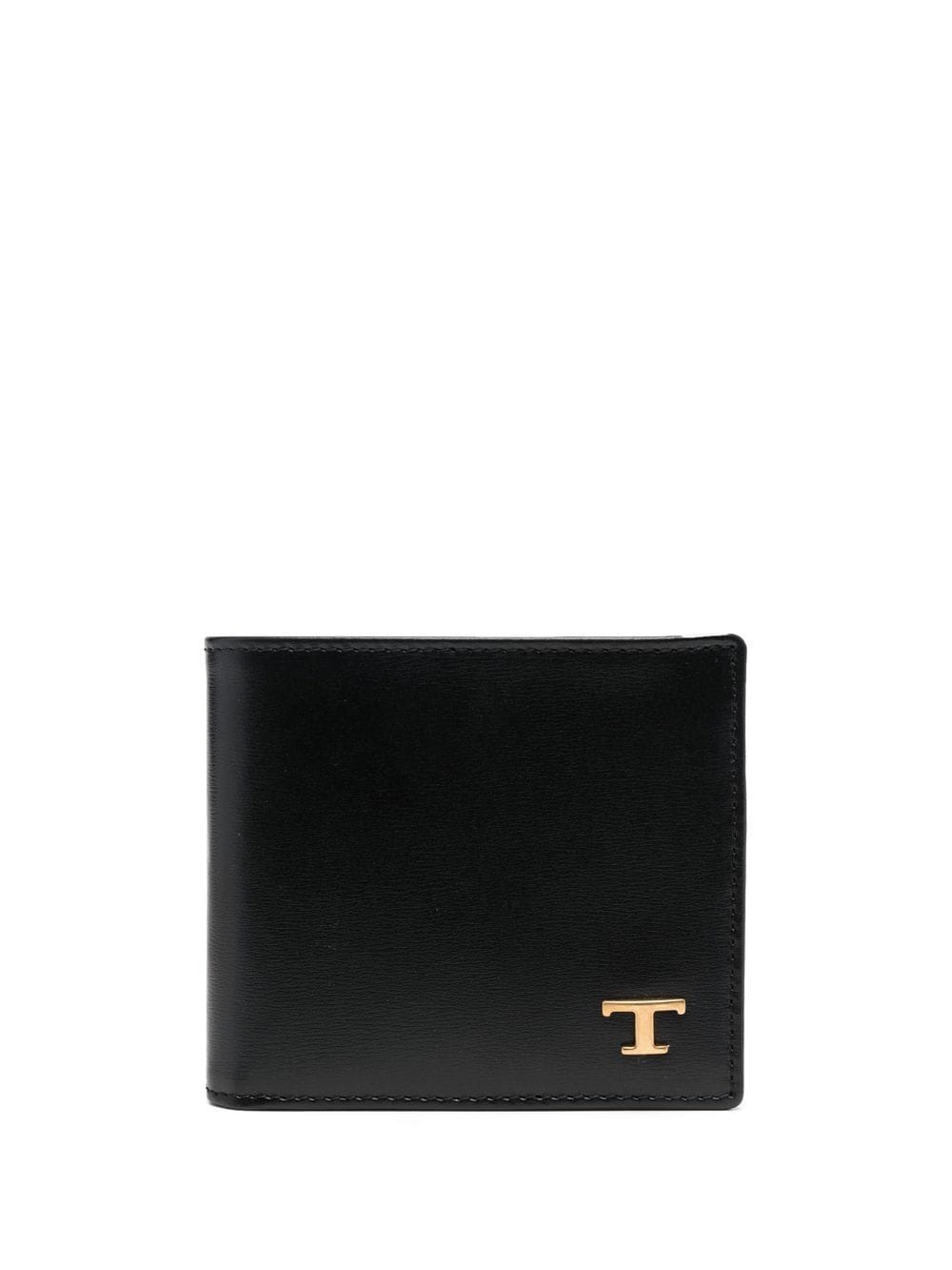Tod's bi-fold leather wallet - Black von Tod's