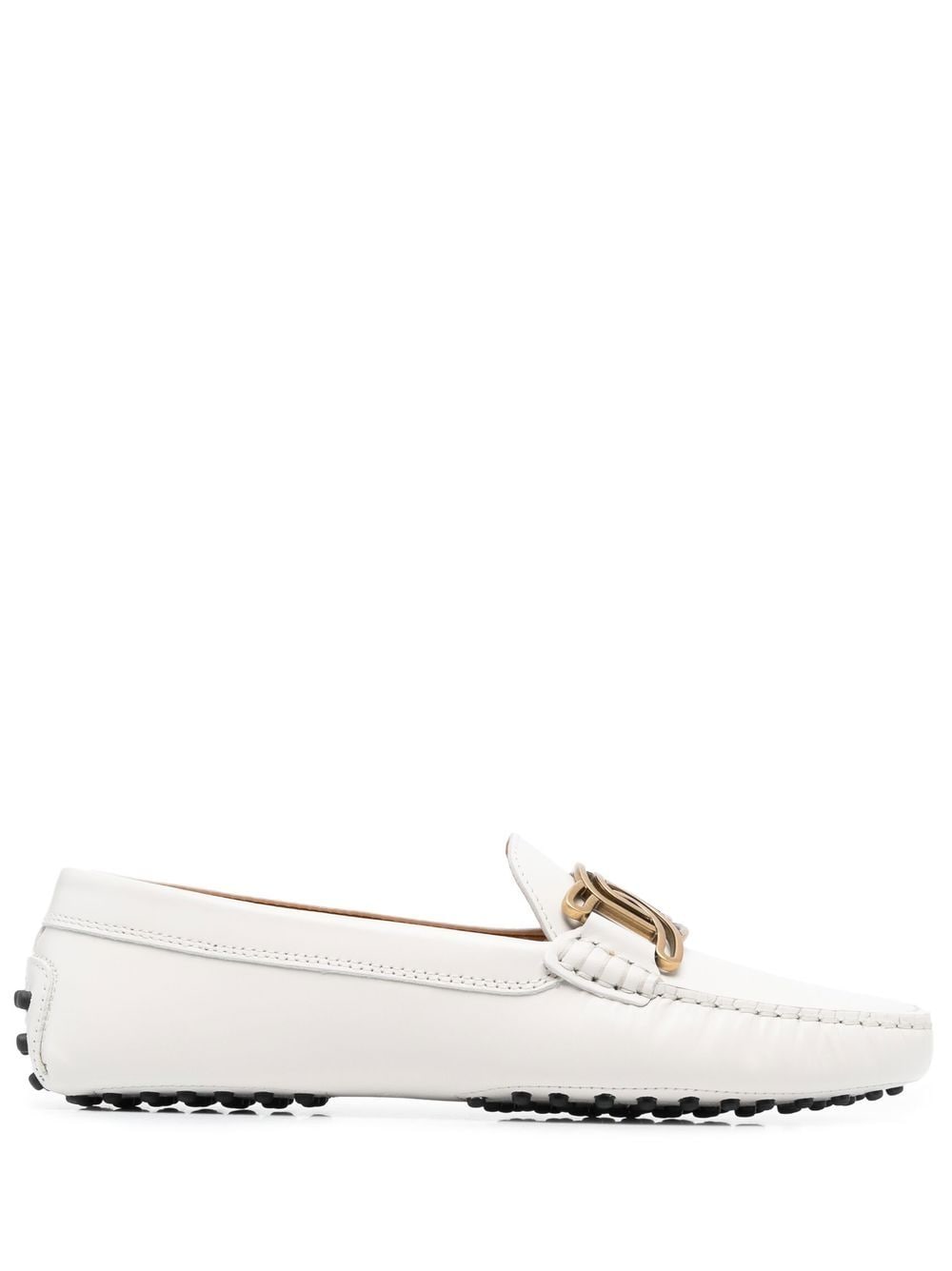 Tod's chain-link detail loafers - White von Tod's