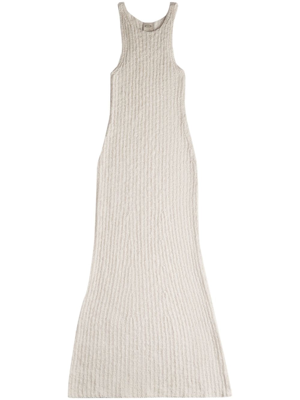 Tod's knitted long dress - Neutrals von Tod's