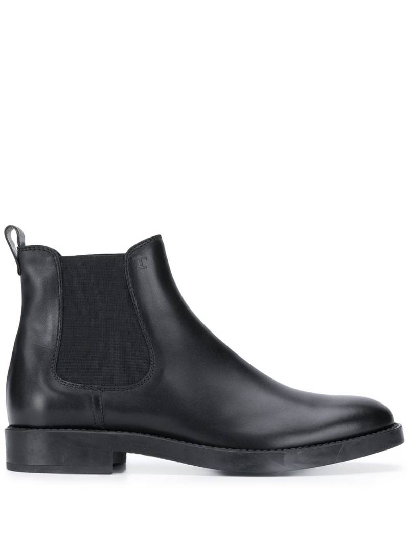 Tod's leather Chelsea boots - Black von Tod's