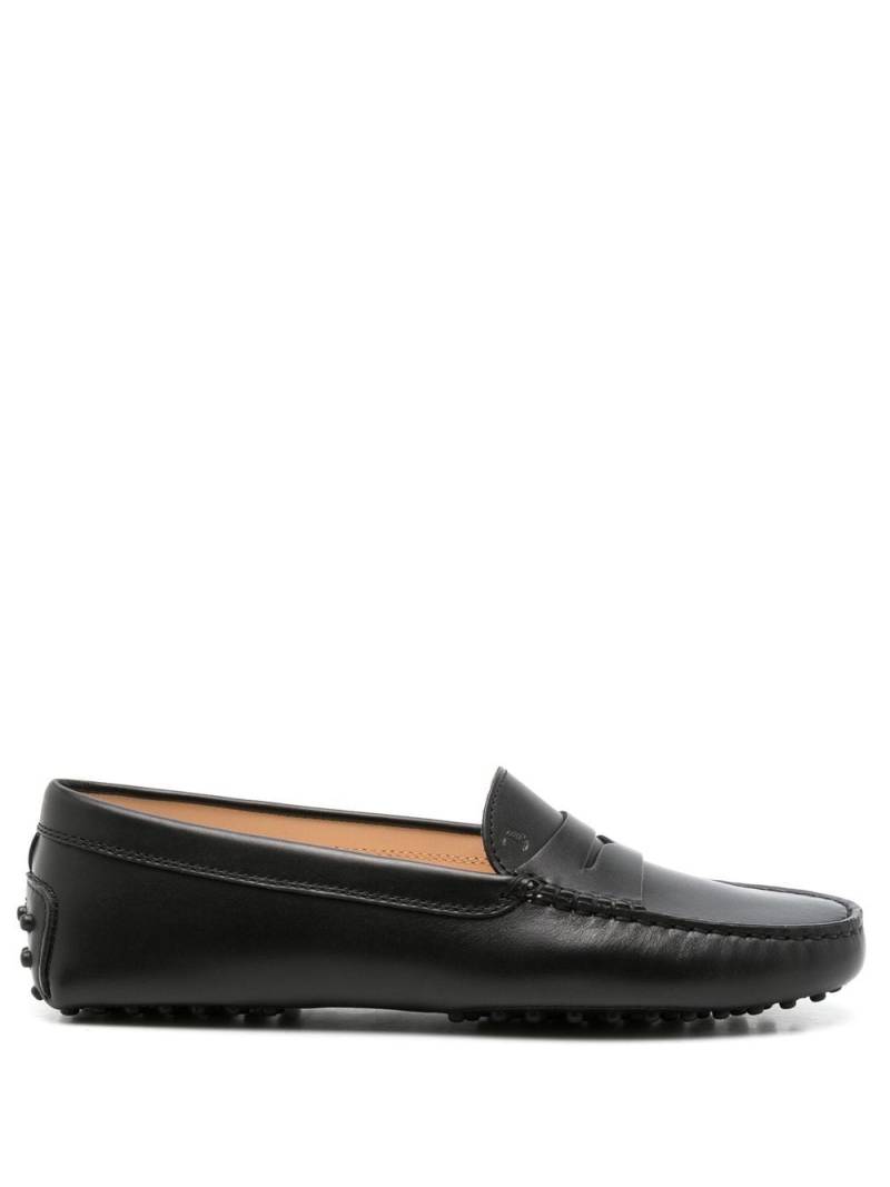Tod's leather Gommino Driving shoes - Black von Tod's