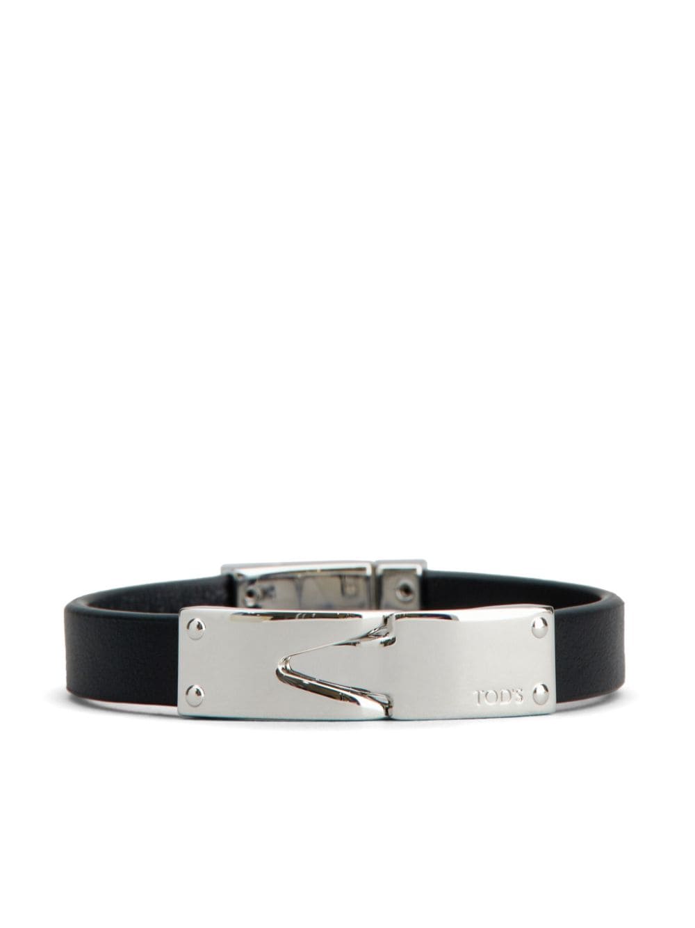 Tod's leather bracelet - Black von Tod's