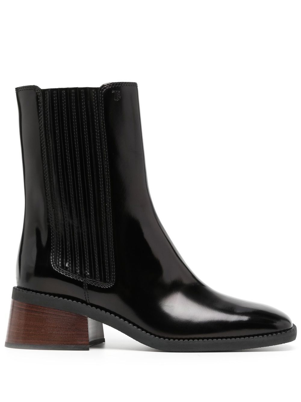 Tod's monogram Chelsea boots - Black von Tod's