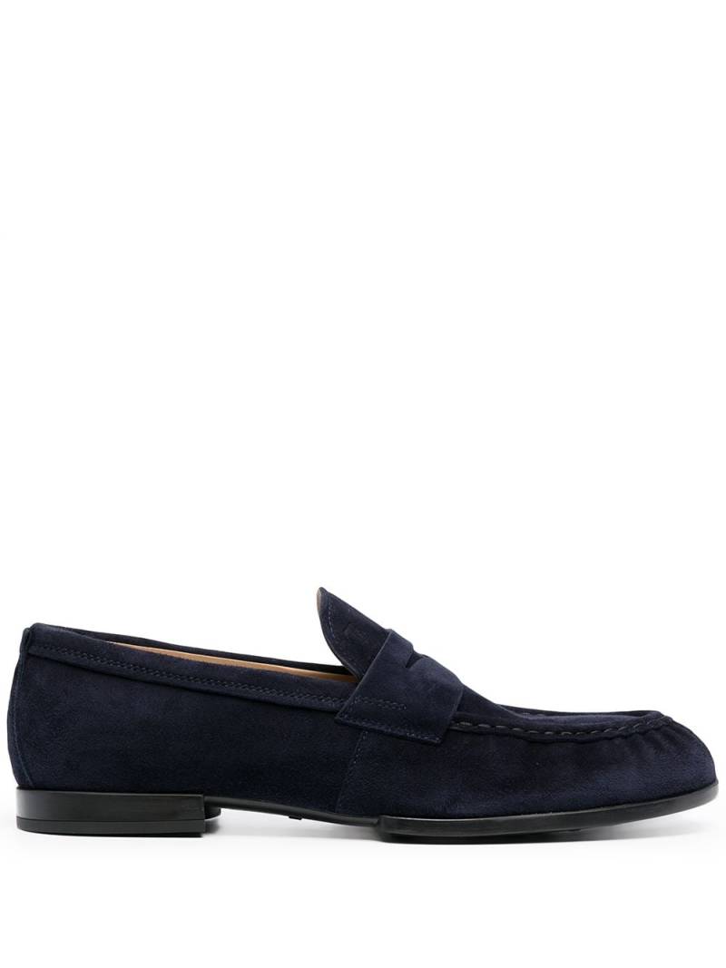 Tod's penny bar loafers - Blue von Tod's