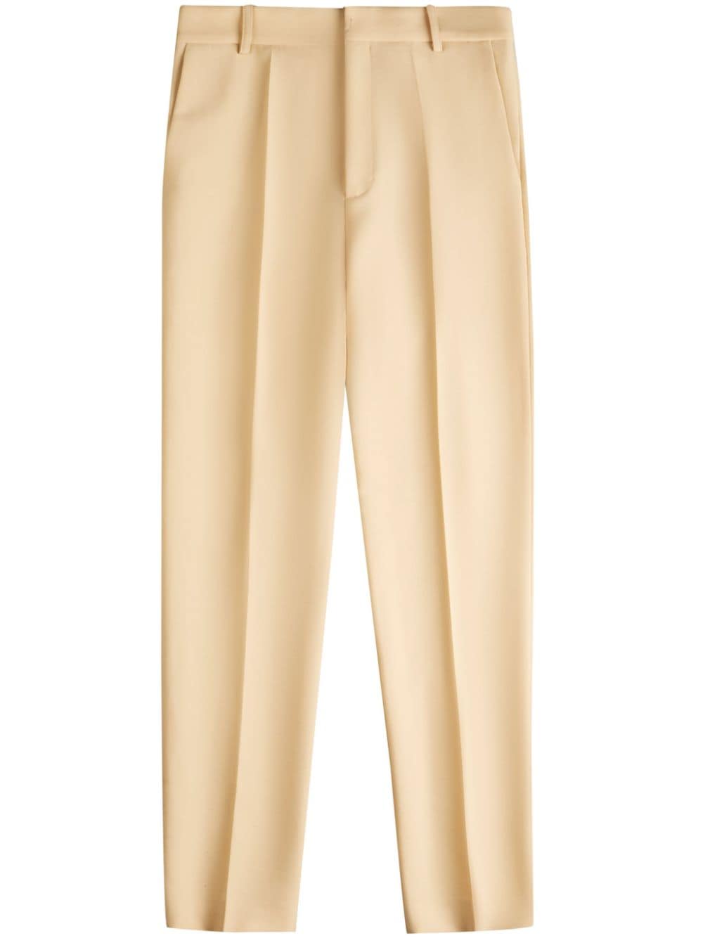 Tod's pleat-detail tailored trousers - Neutrals von Tod's