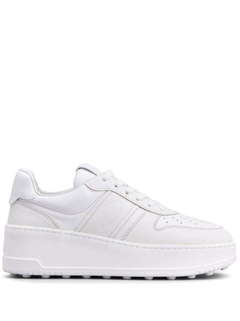 Tod's round-toe leather sneakers - White von Tod's