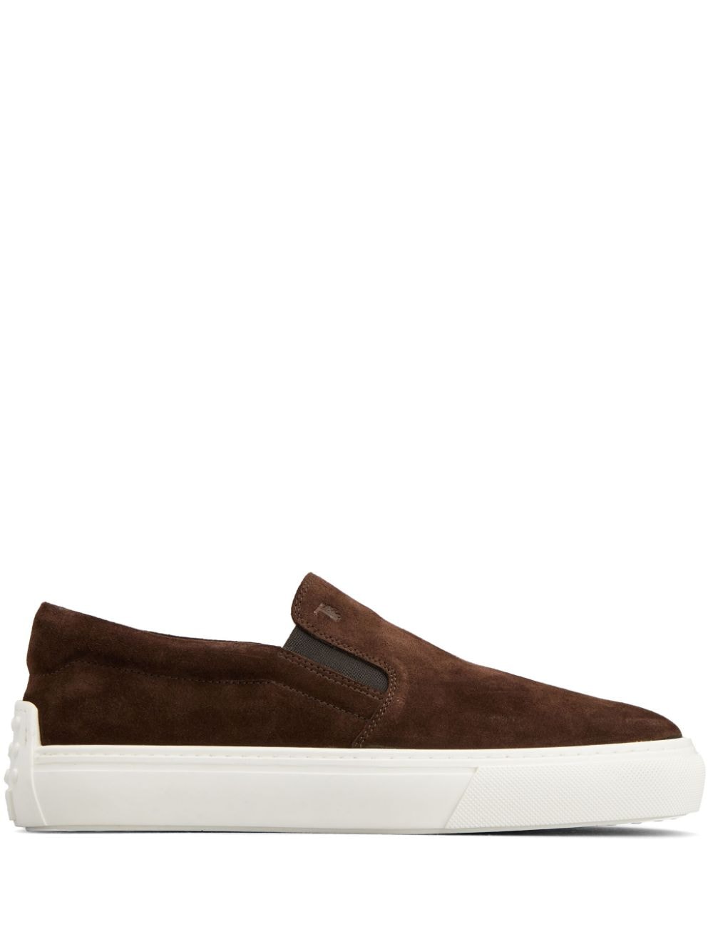 Tod's slip-on suede sneakers - Brown von Tod's