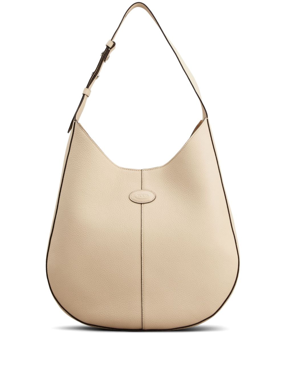 Tod's small Oboe leather tote bag - Neutrals von Tod's