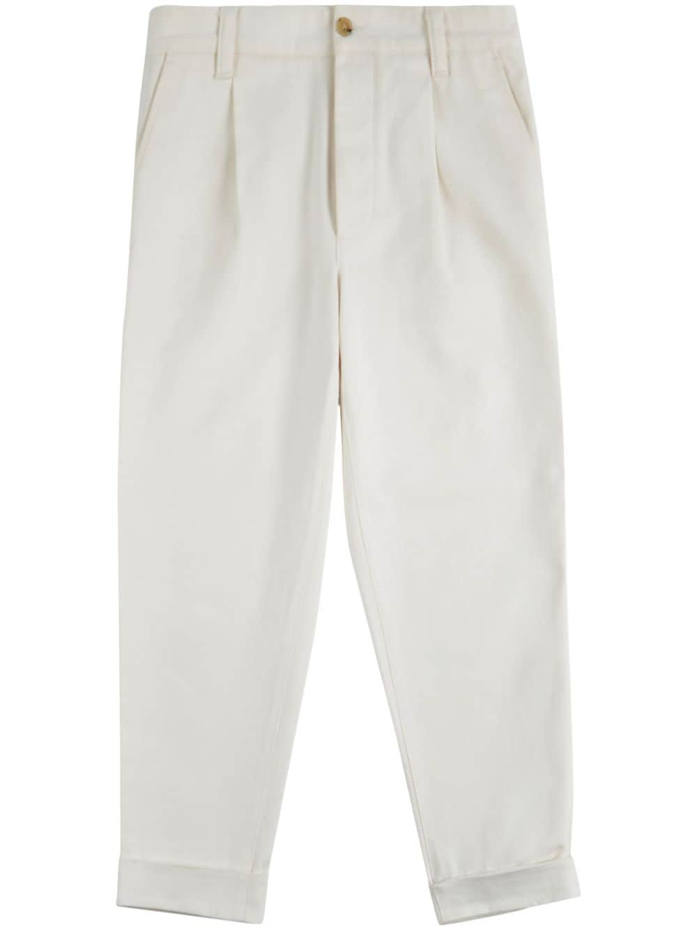 Tod's straight-leg chino trousers - White von Tod's