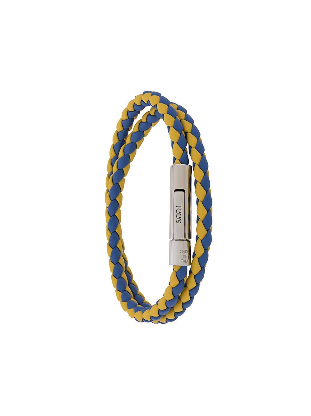 Tod's woven wrap bracelet - Blue von Tod's