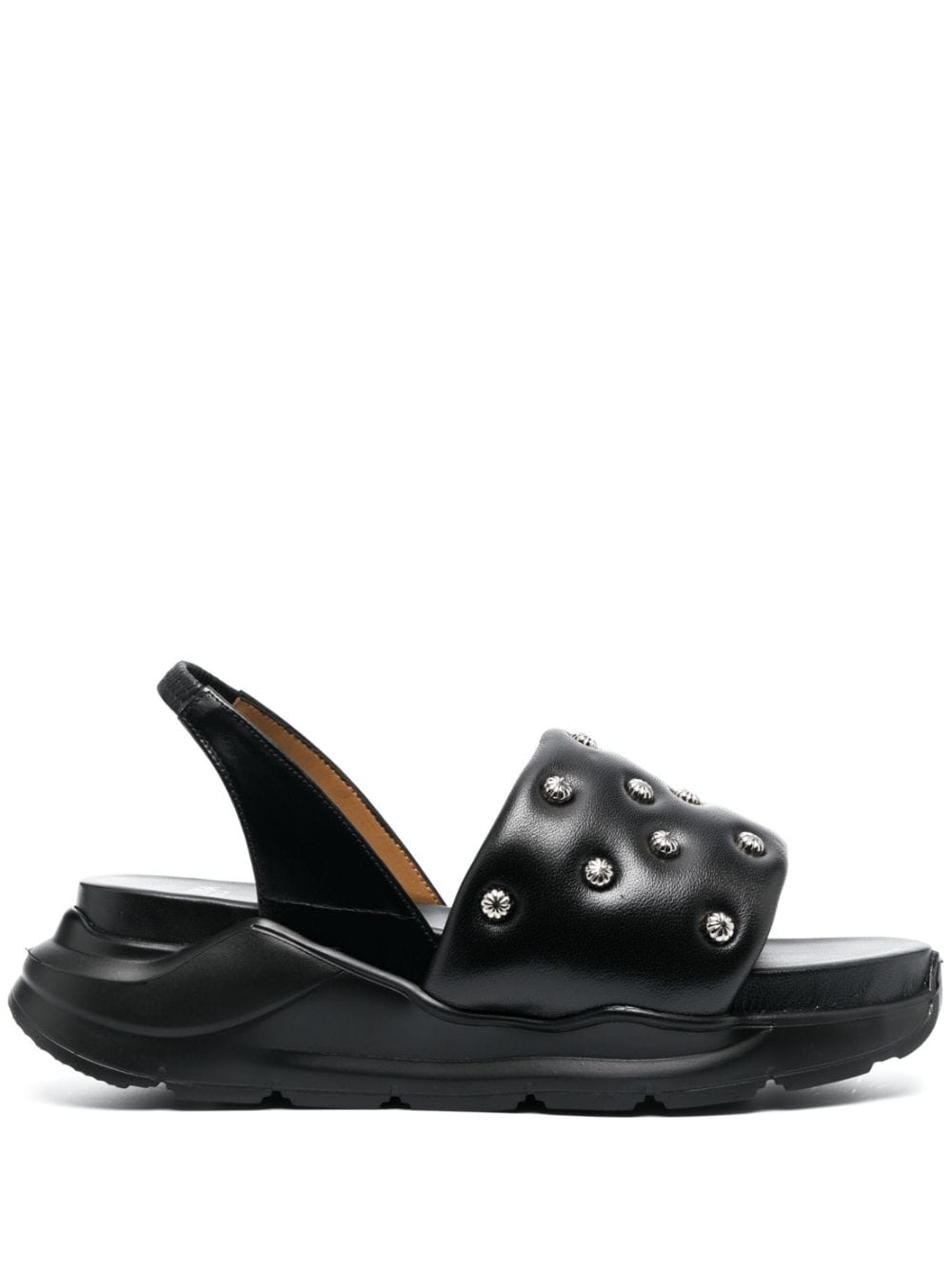 Toga Pulla stud-embellished slingback sandals - Black von Toga Pulla