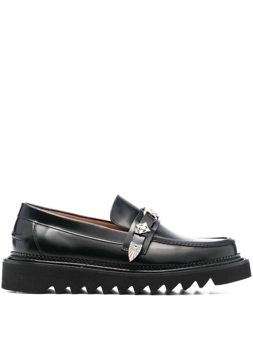 Toga Virilis chunky leather loafers - Black von Toga Virilis