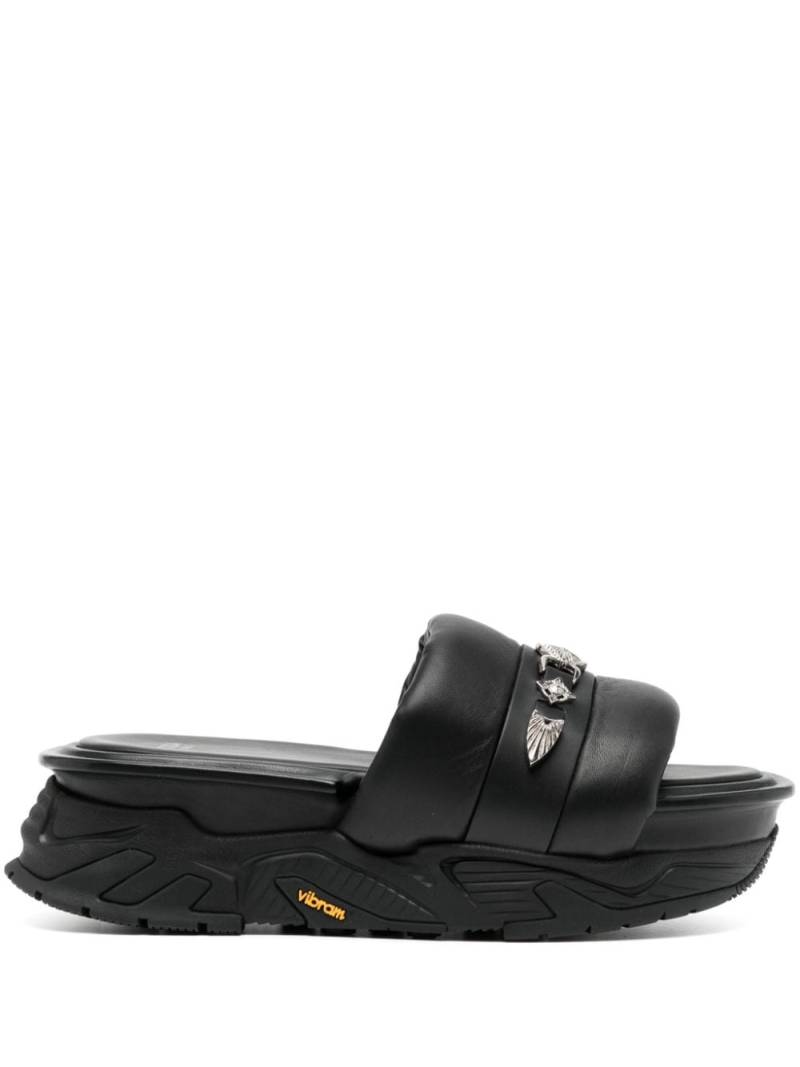 Toga Virilis studded leather sandals - Black von Toga Virilis