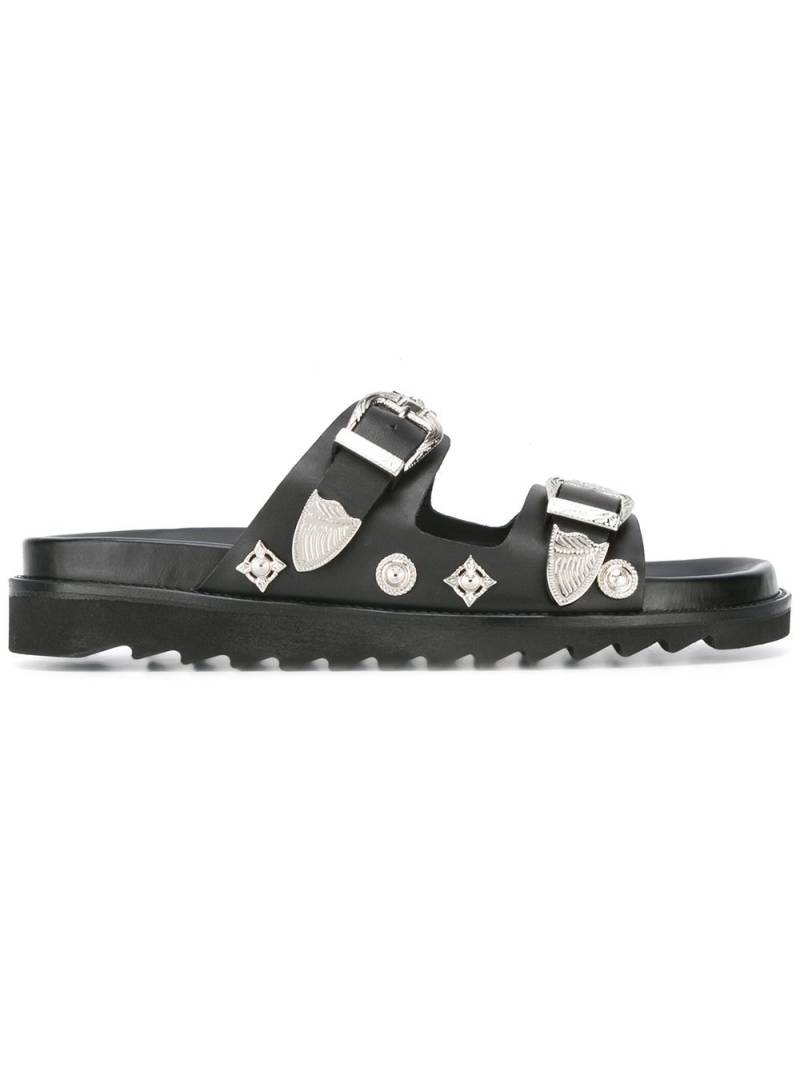 Toga Virilis studded sandals - Black von Toga Virilis