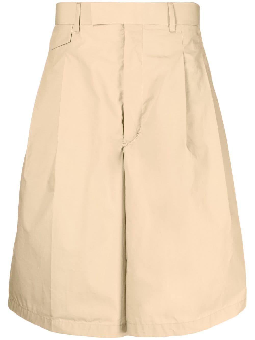 Toga Virilis wide-leg cotton shorts - Brown von Toga Virilis