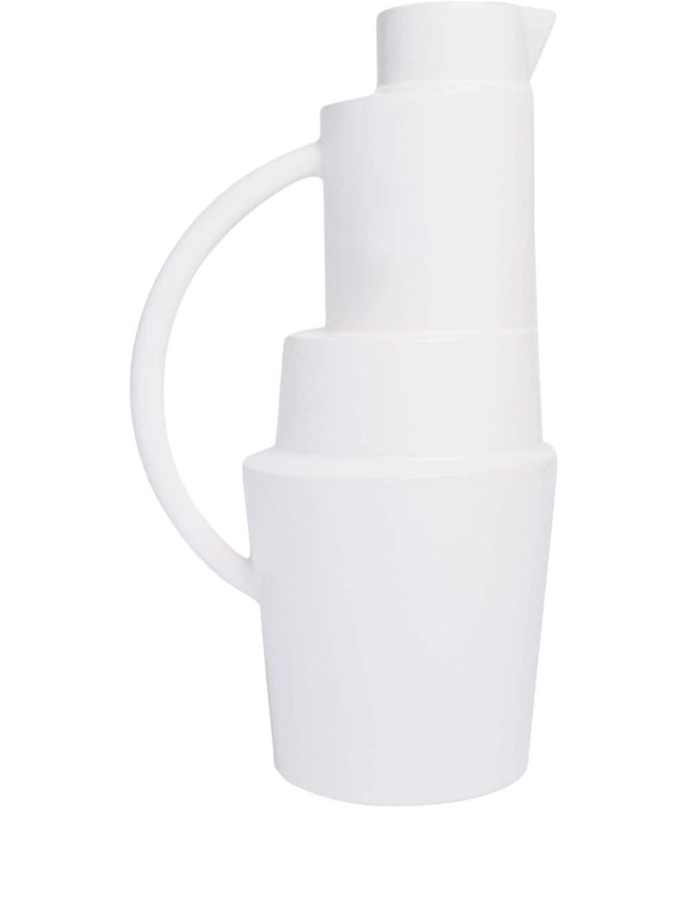 Tom Dixon Block jug - White von Tom Dixon