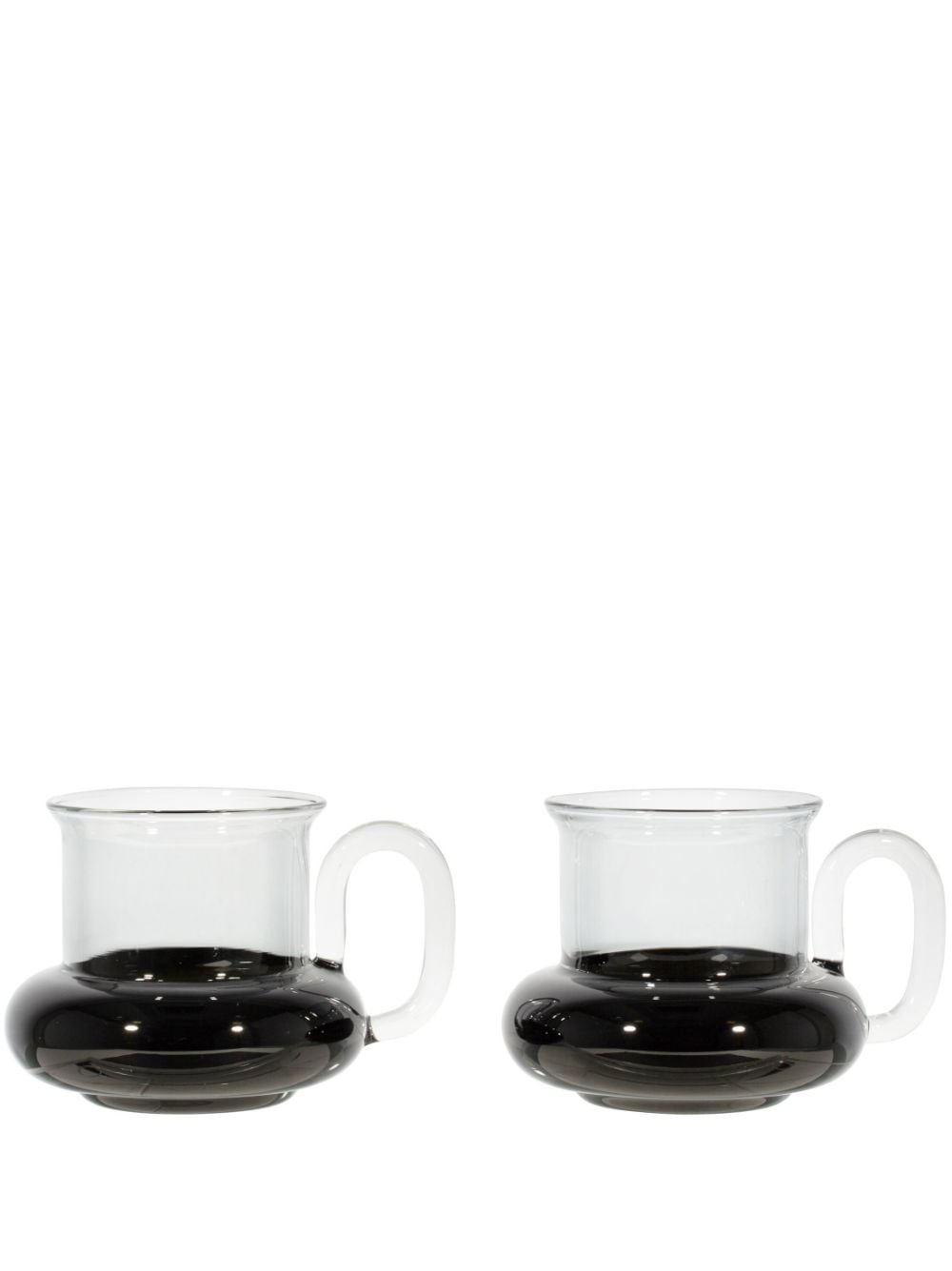 Tom Dixon Bump tea cup (set of two) - Black von Tom Dixon