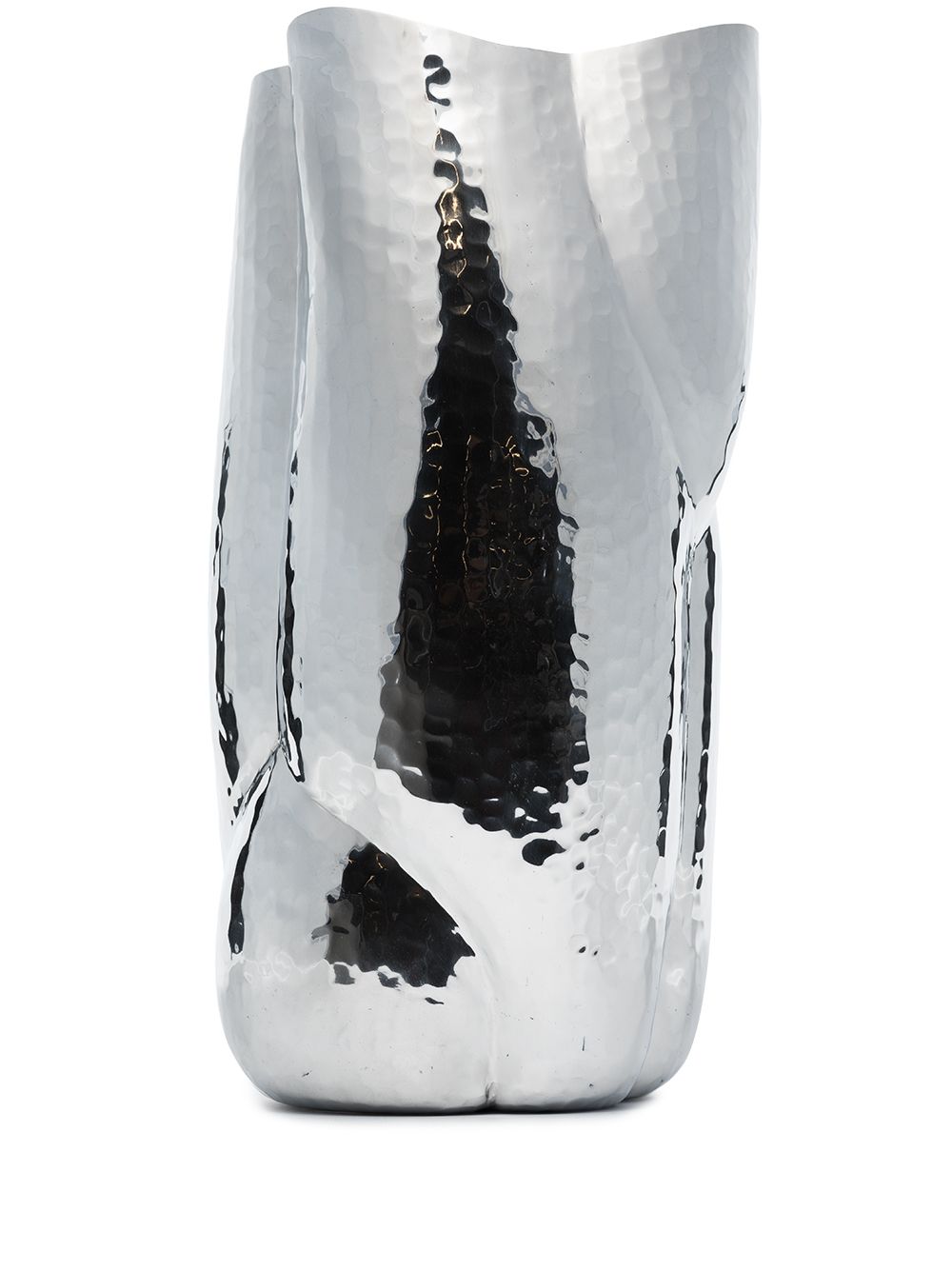 Tom Dixon Cloud tall vessel - Silver von Tom Dixon