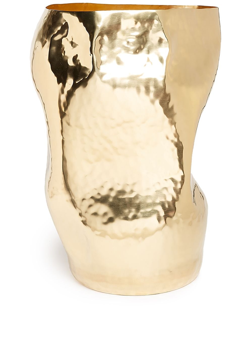 Tom Dixon Hammered Bash vase - Gold von Tom Dixon