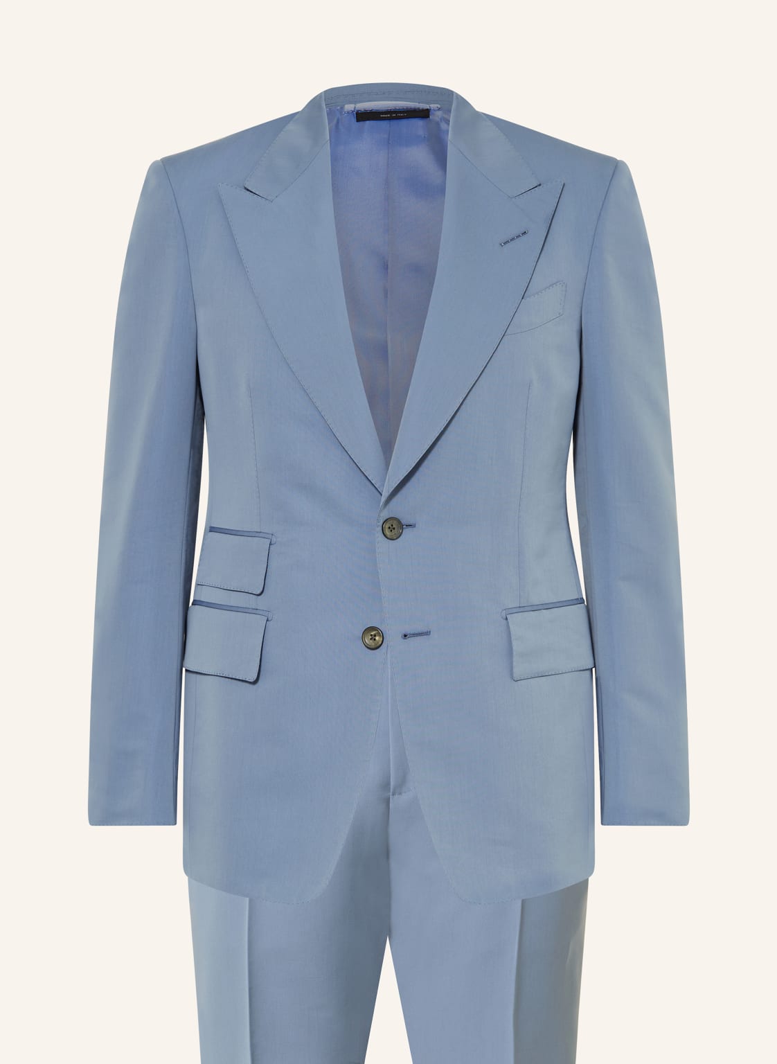 Tom Ford Anzug Shelton Slim Fit Mit Seide blau von Tom Ford
