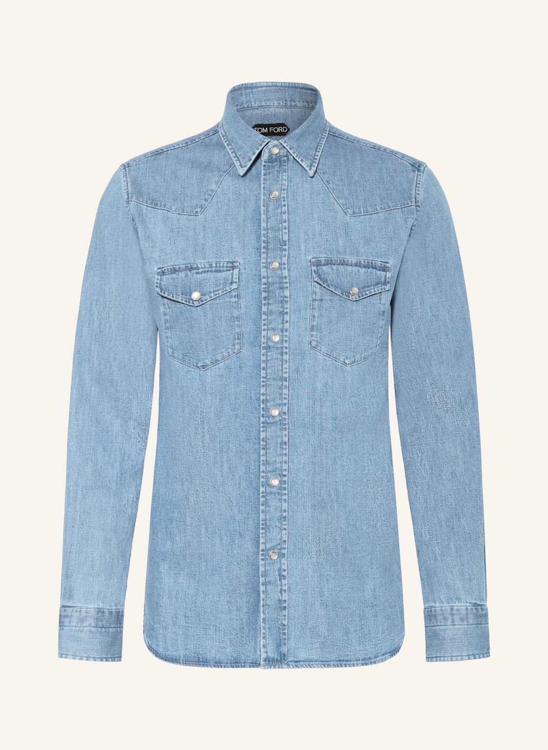 Tom Ford Jeanshemd Comfort Fit blau Tom Ford Jeanshemd Comfort Fit blau von Tom Ford
