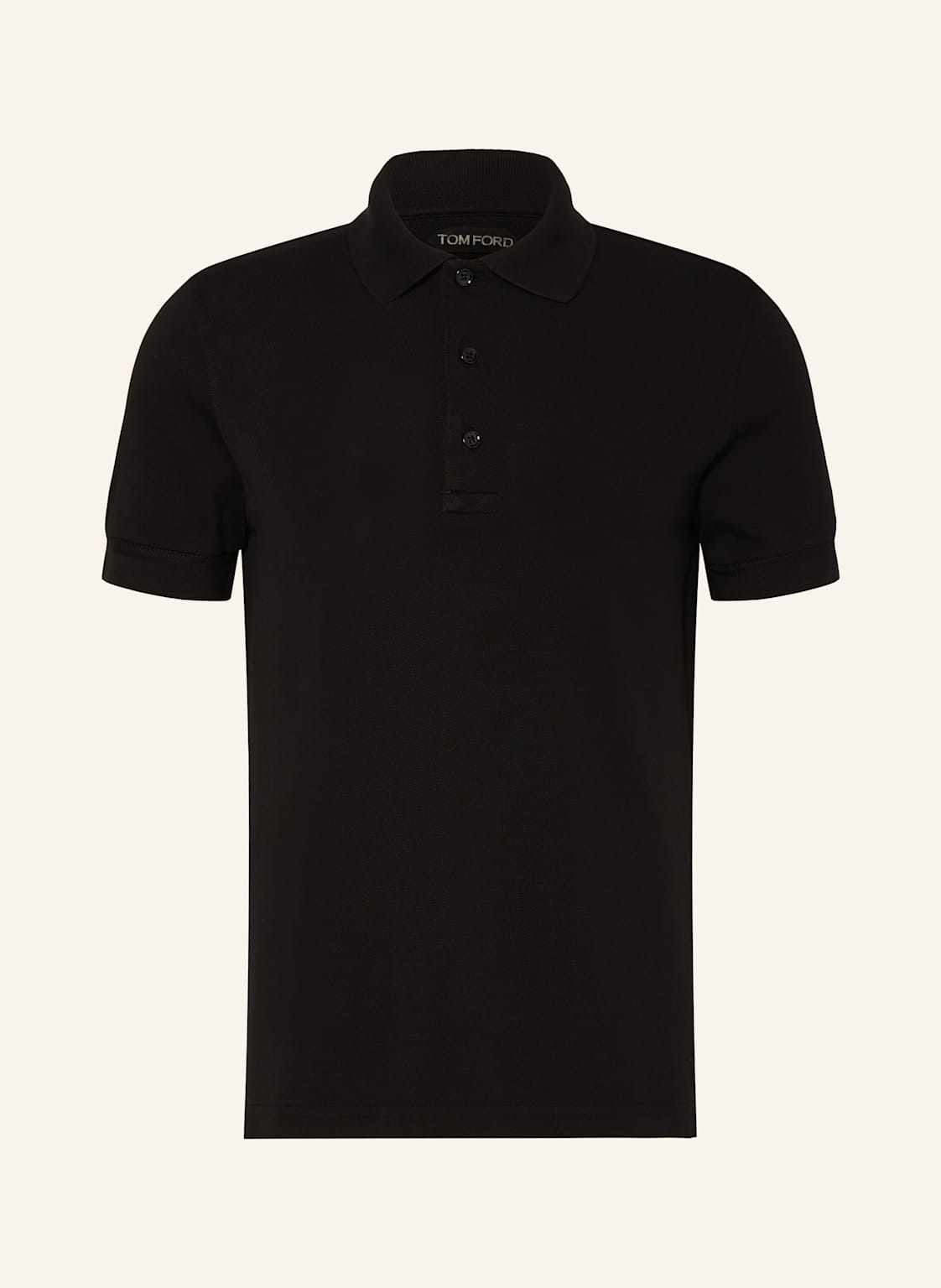 Tom Ford Piqué-Poloshirt schwarz von Tom Ford