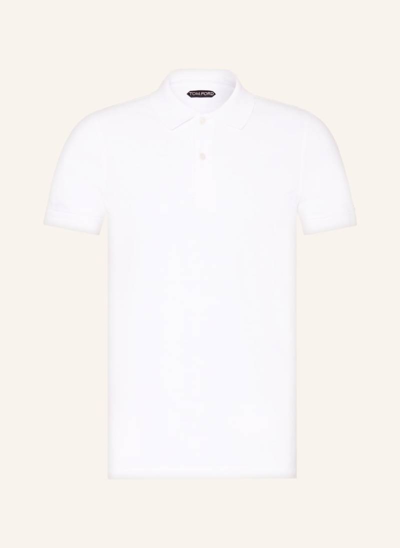 Tom Ford Piqué-Poloshirt weiss von Tom Ford