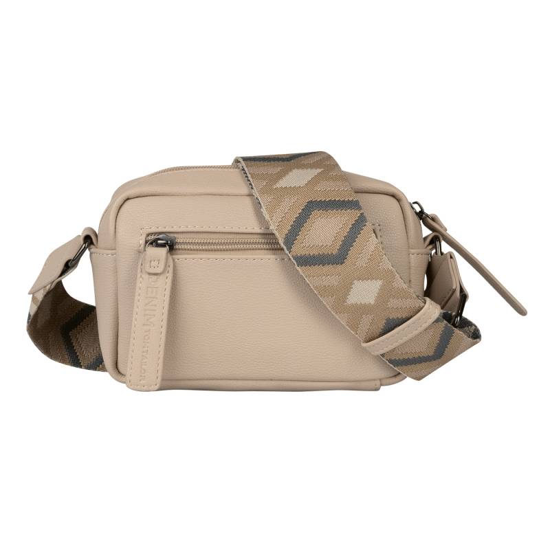 TOM TAILOR Denim Handtasche »Mena«, weiches Material und betont durch farbenfrohe Statement-Webgurte von Tom Tailor Denim