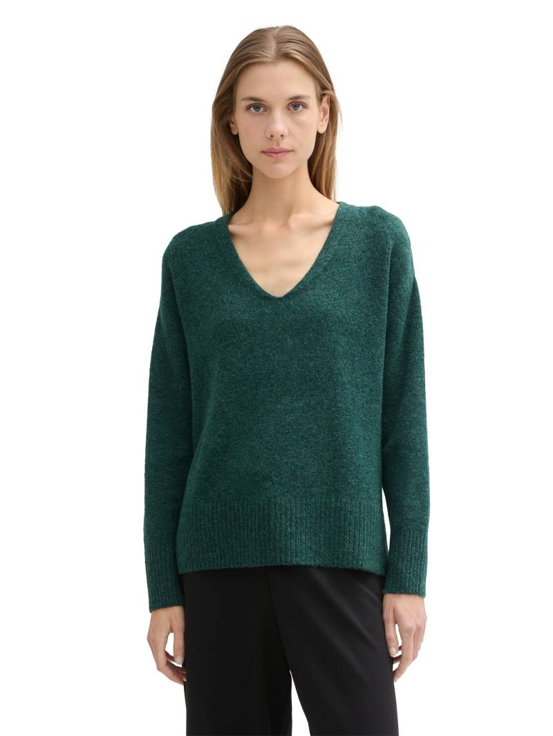 TOM TAILOR Denim Strickpullover, mit V-Ausschnitt von Tom Tailor Denim