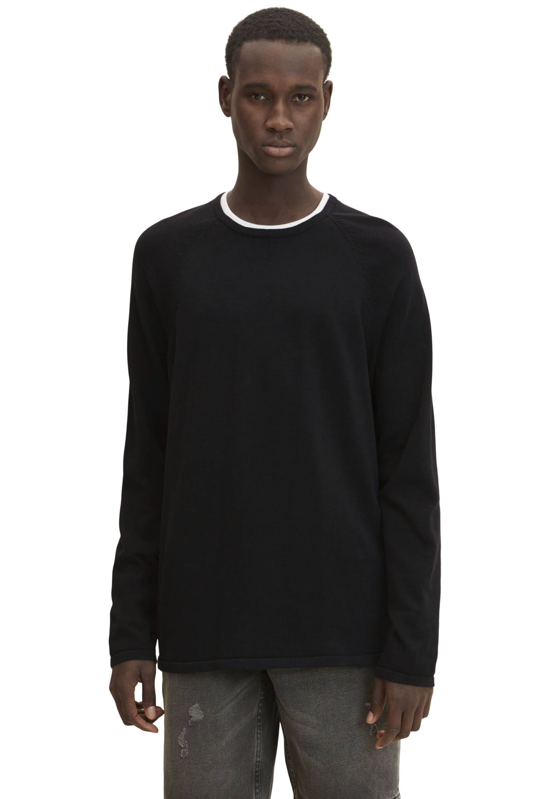 TOM TAILOR Denim Strickpullover »Tom Tailor Denim Herren Rundhalspullover« TOM TAILOR Denim Strickpullover »Tom Tailor Denim Herren Rundhalspullover« von Tom Tailor Denim