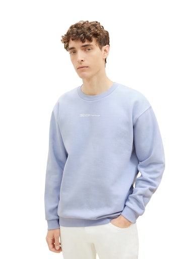 TOM TAILOR Denim Sweatshirt, mit Logofrontprint von Tom Tailor Denim