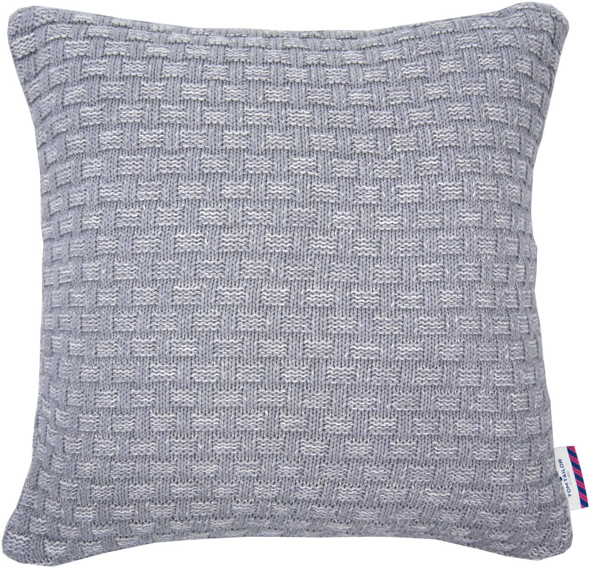 TOM TAILOR HOME Dekokissen »KNITTED SQUARES« von TOM TAILOR HOME