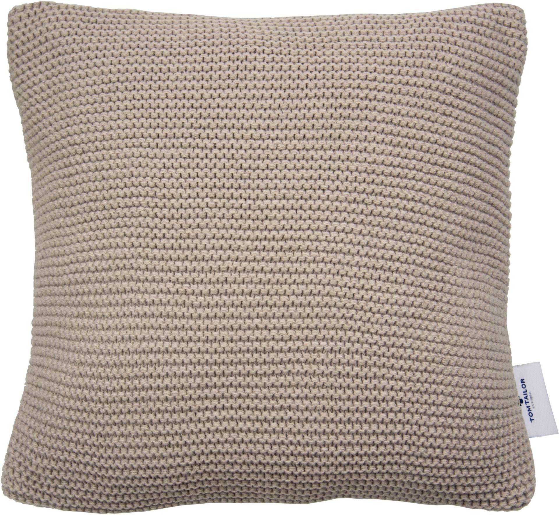 TOM TAILOR HOME Dekokissen »Plain Knit« von TOM TAILOR HOME