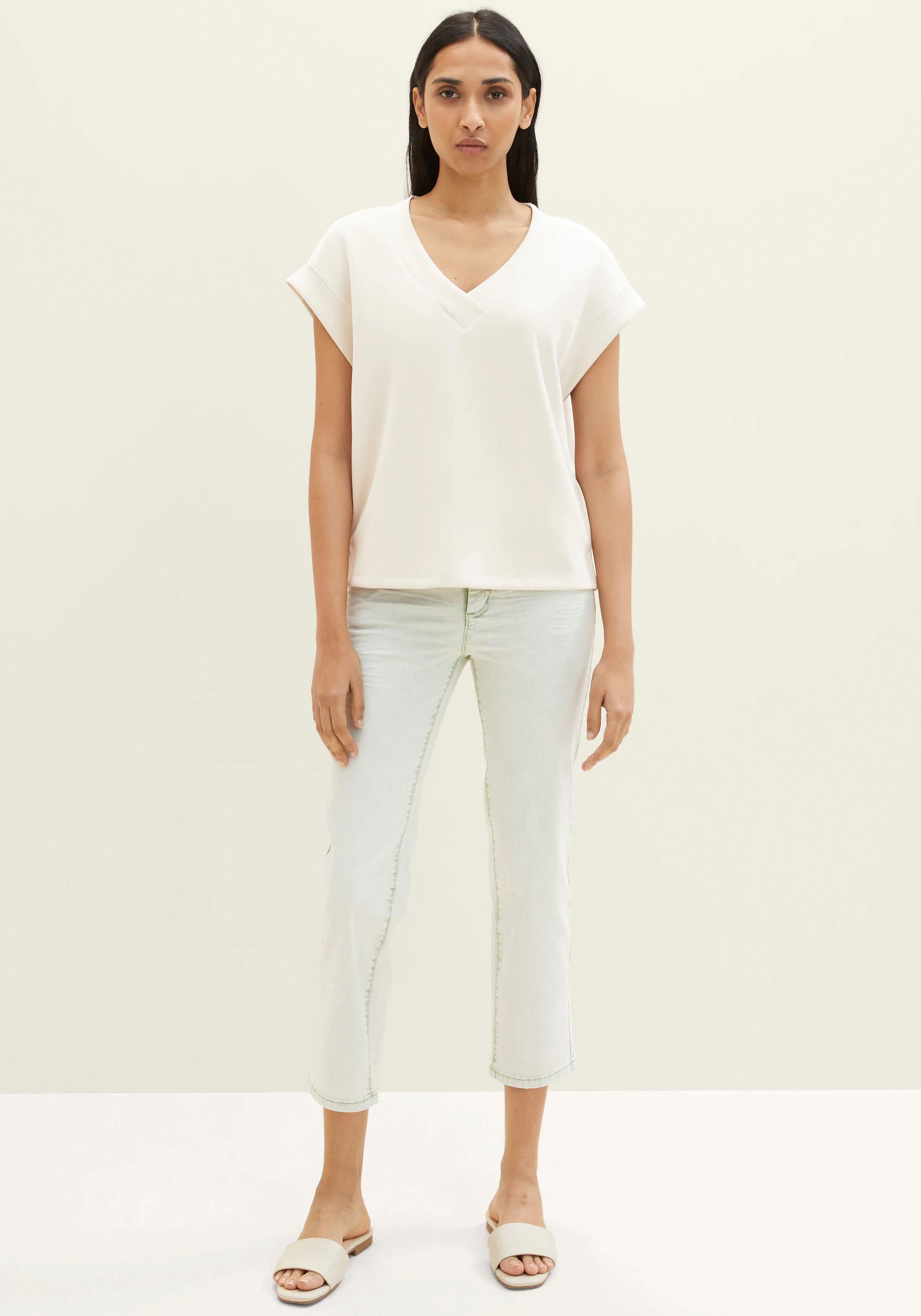 TOM TAILOR 5-Pocket-Jeans, im Cropped-Style von Tom Tailor