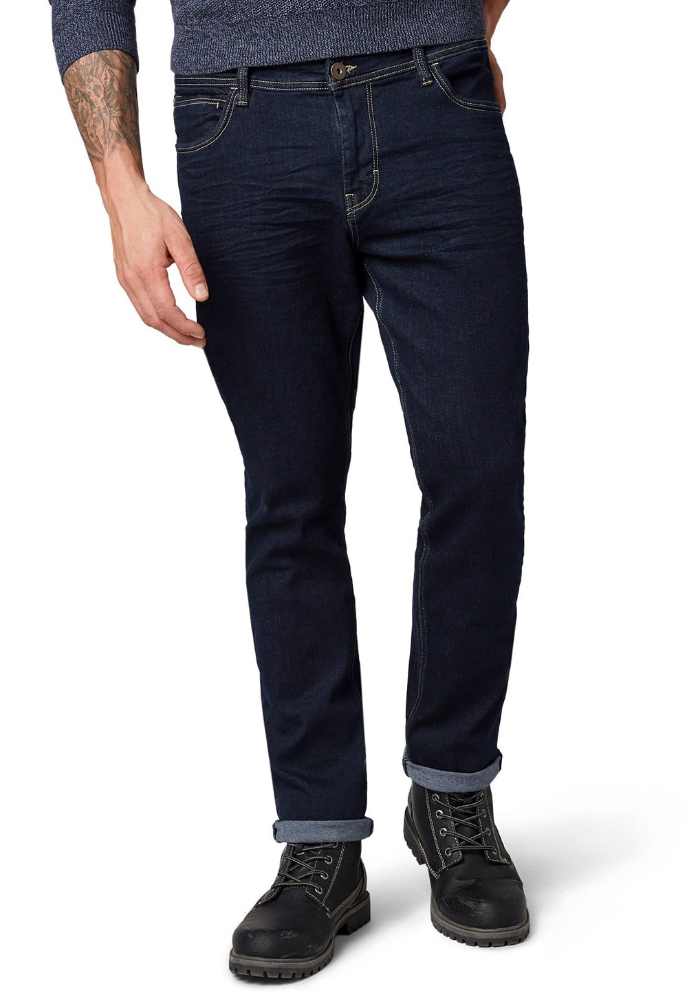 TOM TAILOR 5-Pocket-Jeans »Josh«, in Used-Waschung von Tom Tailor