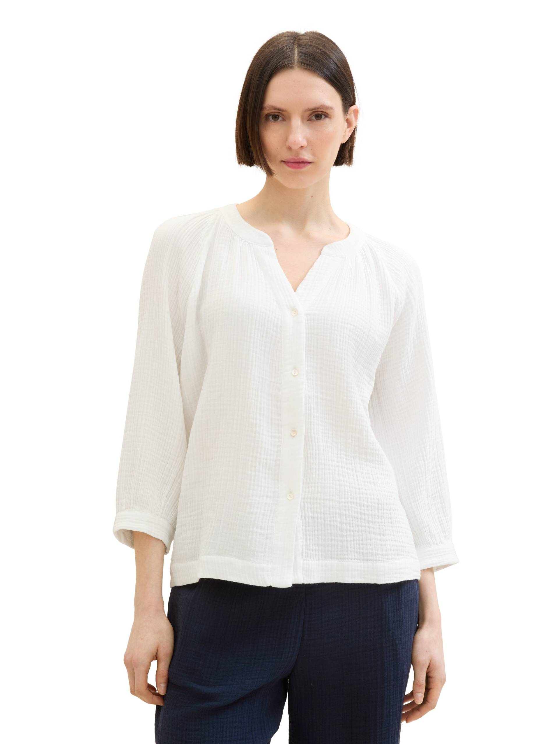 TOM TAILOR Crinklebluse von Tom Tailor