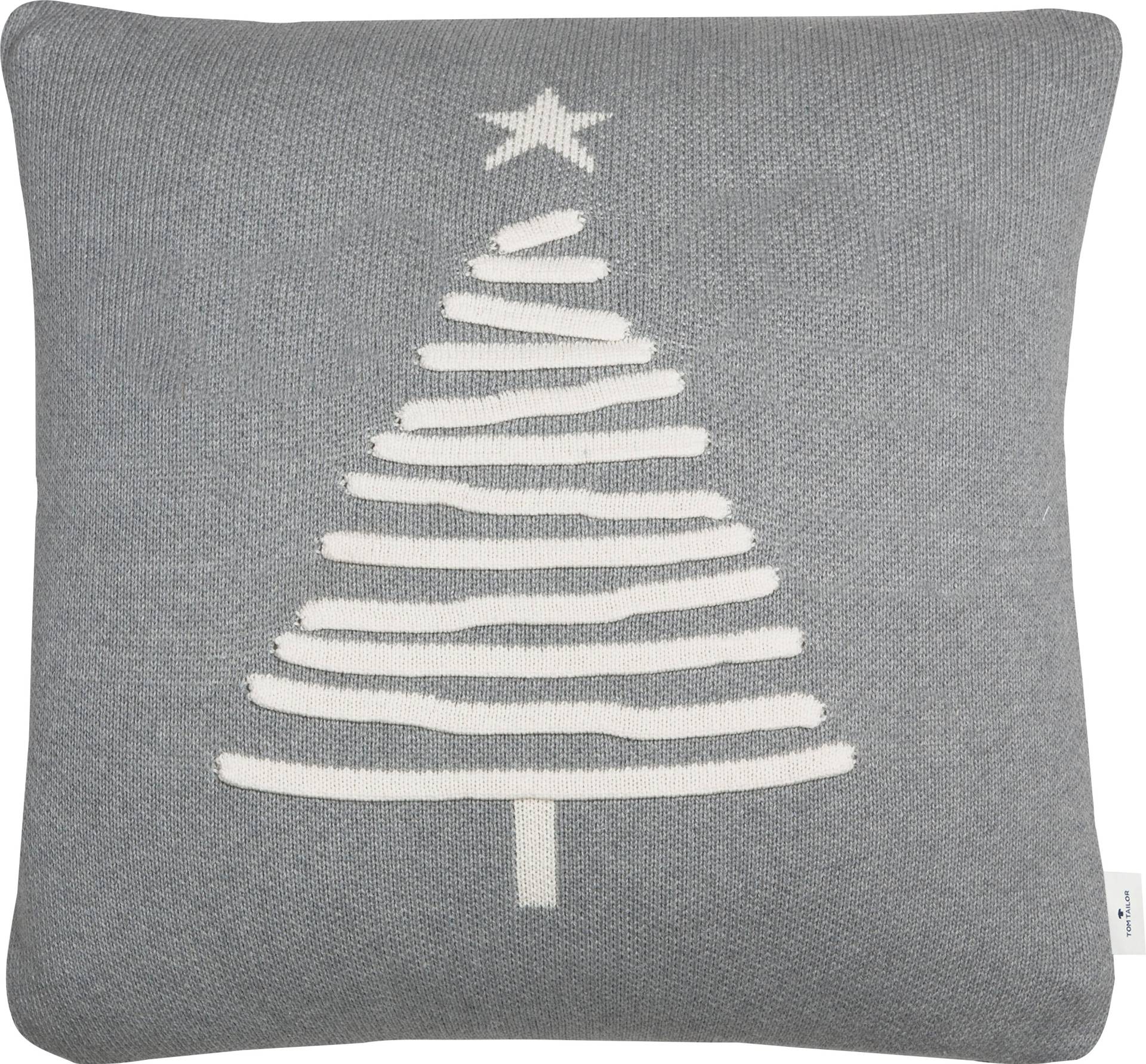 TOM TAILOR HOME Dekokissen »Knitted Shiny Tree« von TOM TAILOR HOME