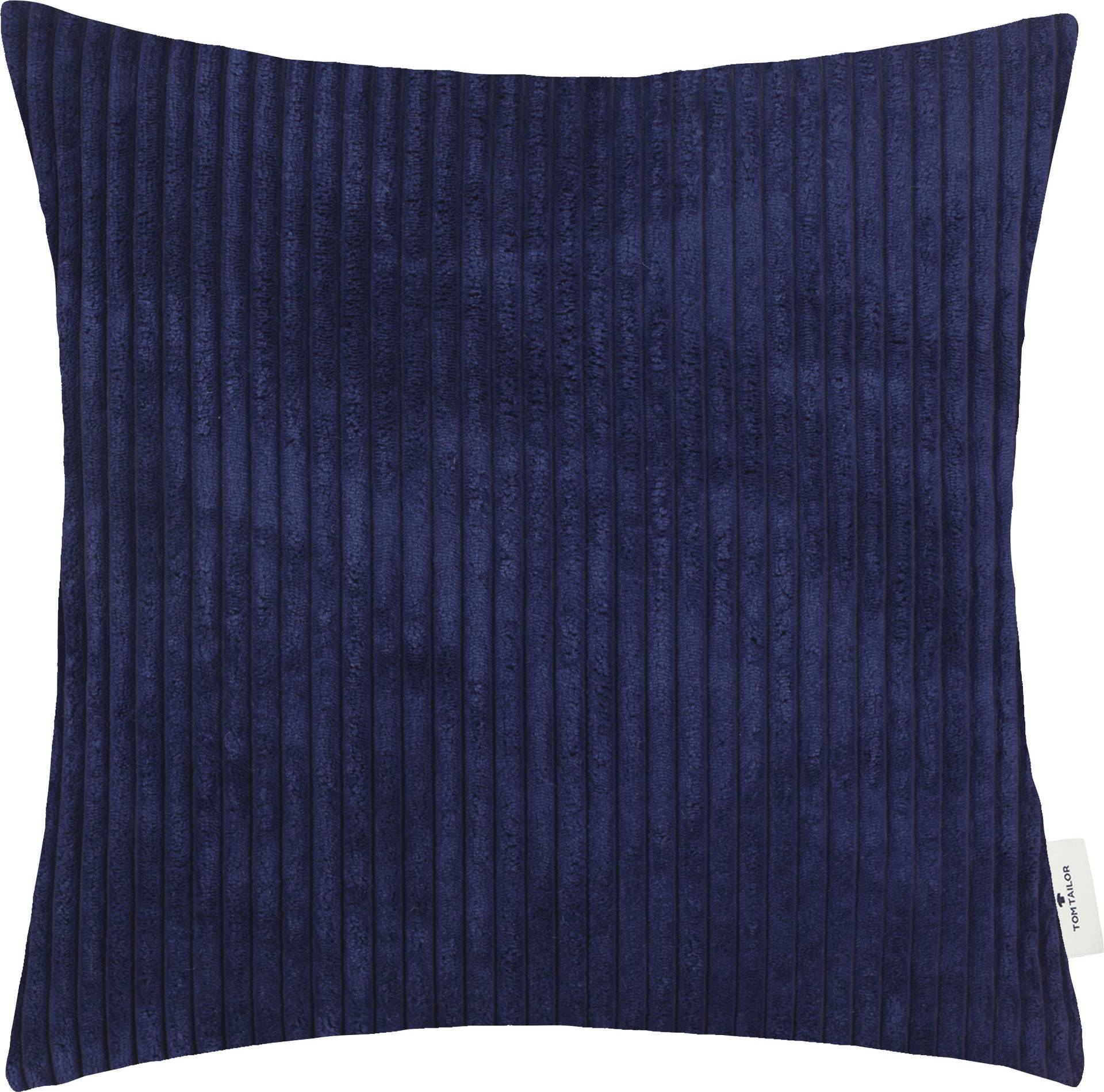 TOM TAILOR HOME Dekokissen »Big Corduroy«, mit effektvollem Reissverschluss, Kissenhülle ohne Füllung, 1 Stück von TOM TAILOR HOME
