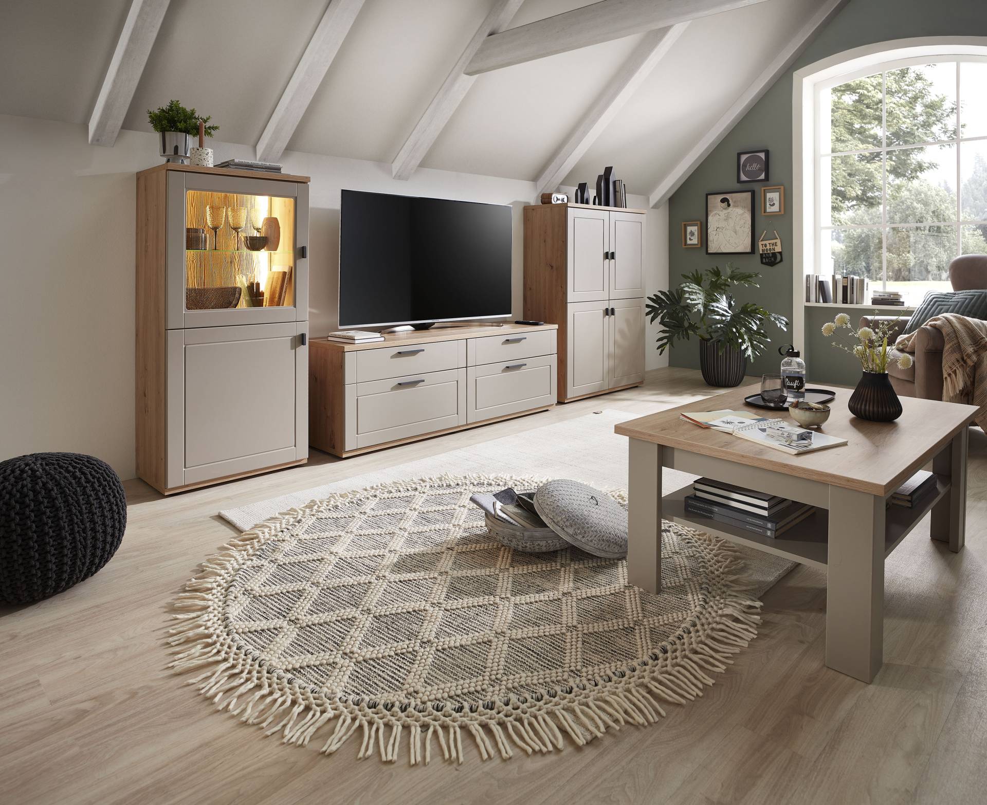TOM TAILOR HOME Teppich »Colored Macrame«, rund, 10 mm Höhe, Handweb Teppich, reine Wolle, handgewebt, mit Fransen, Scandi Design TOM TAILOR HOME Teppich »Colored Macrame«, rund, 10 mm Höhe, Handweb Teppich, reine Wolle, handgewebt, mit Fransen, Scandi Design von TOM TAILOR HOME