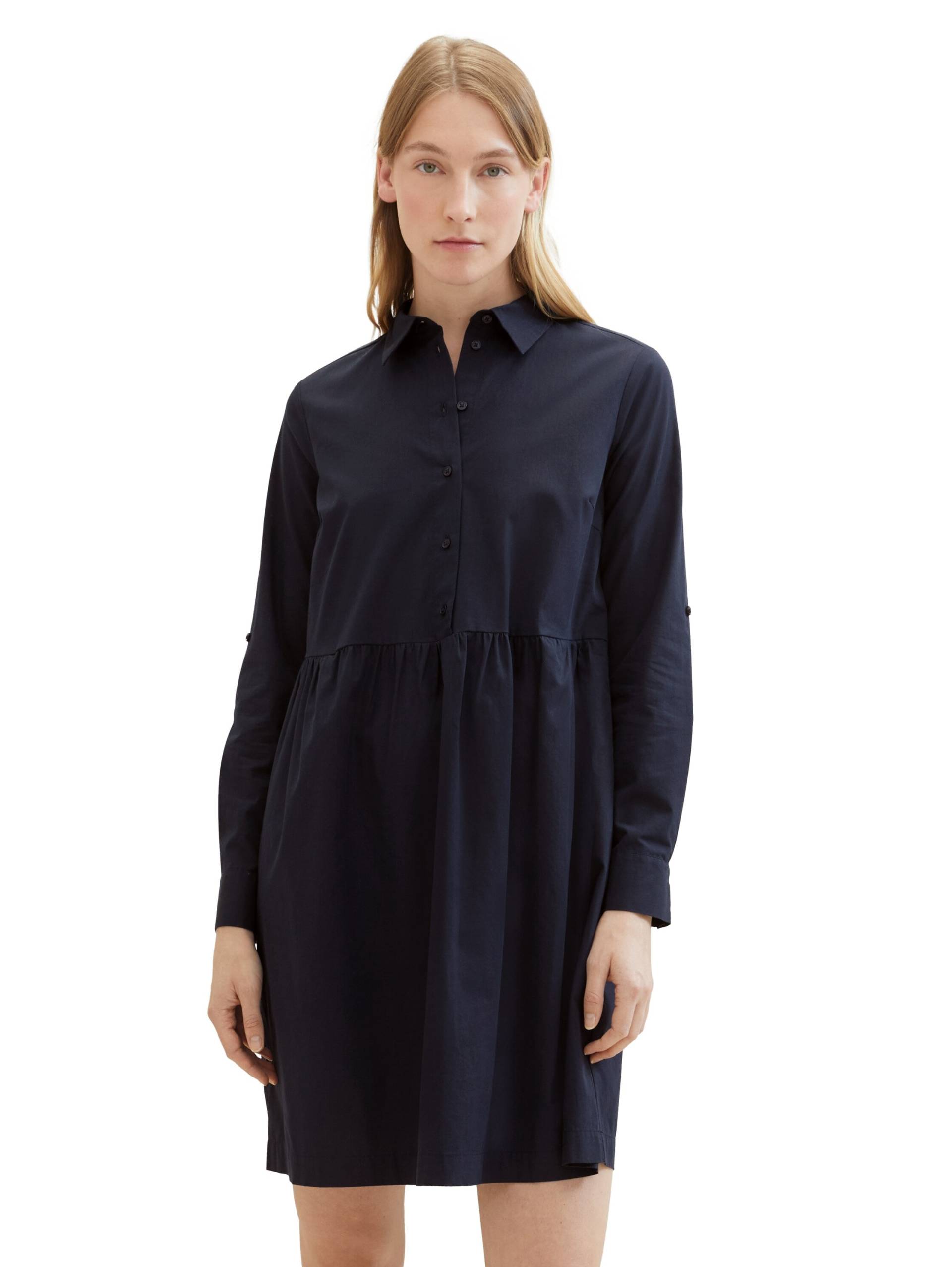 TOM TAILOR Hemdblusenkleid »Poplin« von Tom Tailor