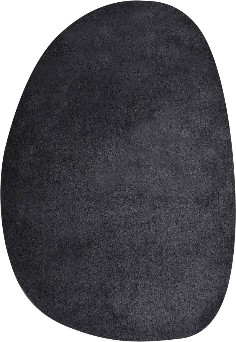 TOM TAILOR HOME Hochflor-Teppich »Shaggy Teppich Cozy«, oval, 25 mm Höhe, Uni Farben, auch in Pastell Farben, weich & kuschelig von TOM TAILOR HOME